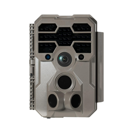 Trail camera with solar panel