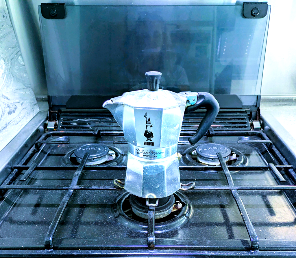 stove coffee full clean