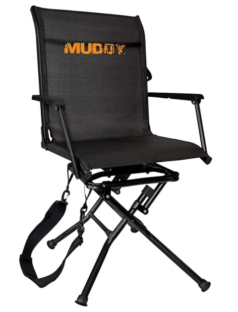 muddy swivel chair